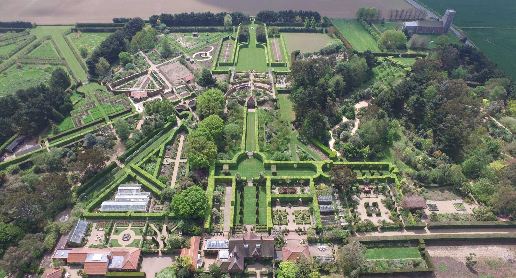 East_Ruston_Old_Vicarage_Aerial_1 Sisley Garden Tours