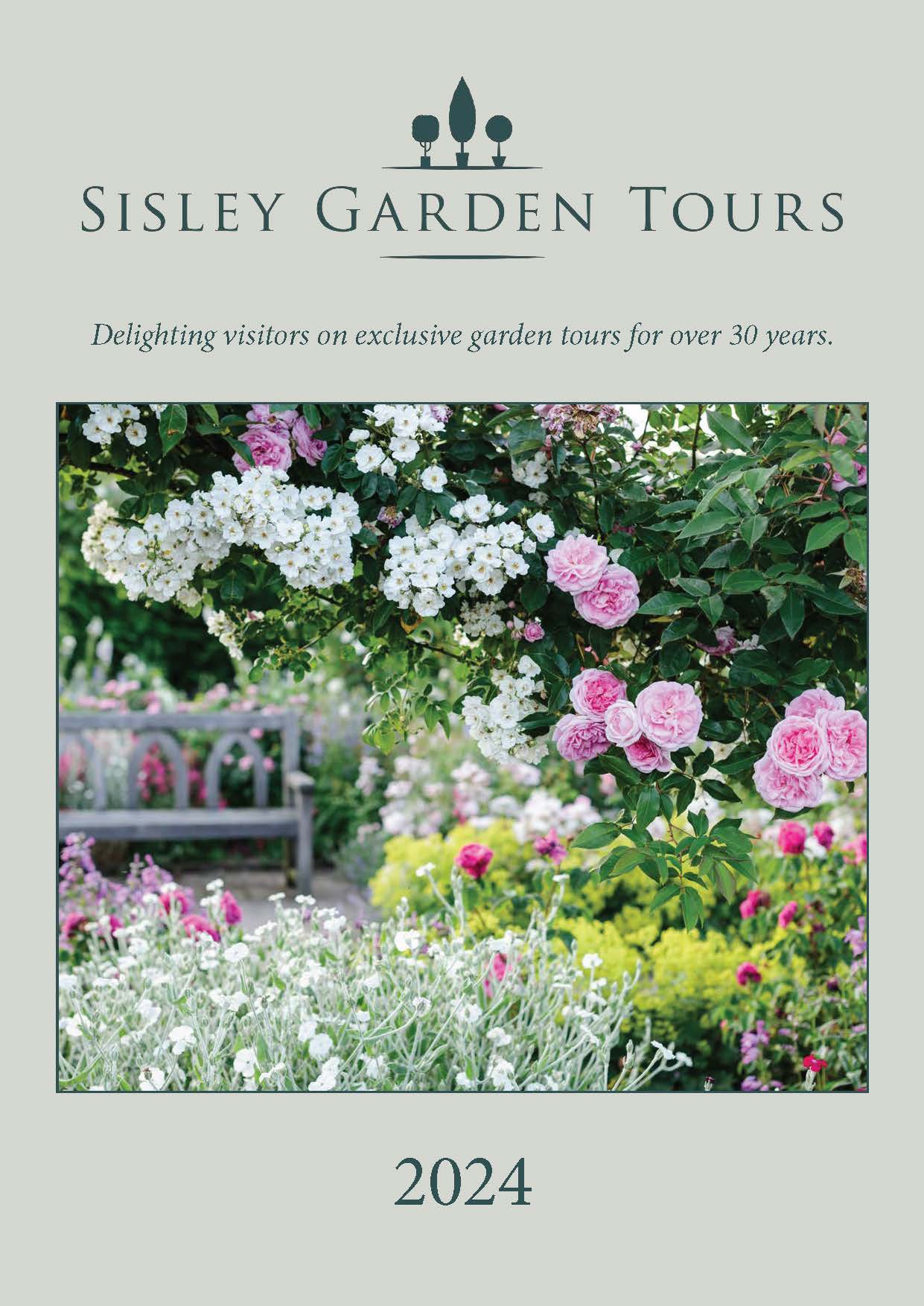 2024_Sisley_Garden_Tours_Brochure_Front Cover Sisley Garden Tours
